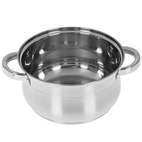 Купить Кастрюля TM Appetite Elisa JL03343 3.4 л 20 см серебристый  5401174. Характеристики, отзывы и цены в Донецке