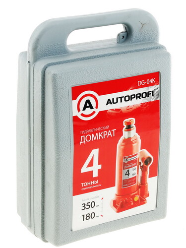 Купить Домкрат Autoprofi DG-04K  1074021. Характеристики, отзывы и цены в Донецке