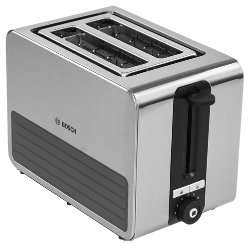 Купить Тостер Bosch TAT7S25 серебристый  5321114. Характеристики, отзывы и цены в Донецке
