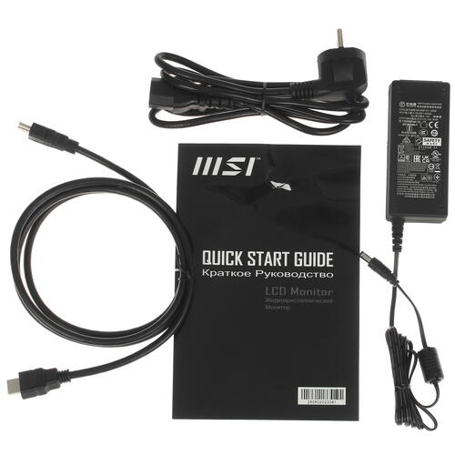 Купить 23.8" Монитор MSI PRO MP243X черный  5407356. Характеристики, отзывы и цены в Донецке