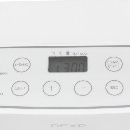 Купить Хлебопечь DEXP DBM-550P белый  9118211. Характеристики, отзывы и цены в Донецке