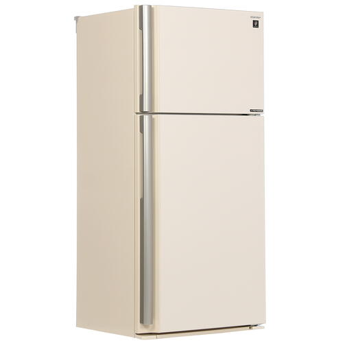 Купить Холодильник с морозильником  Sharp SJXE55PMBE бежевый  7919028. Характеристики, отзывы и цены в Донецке