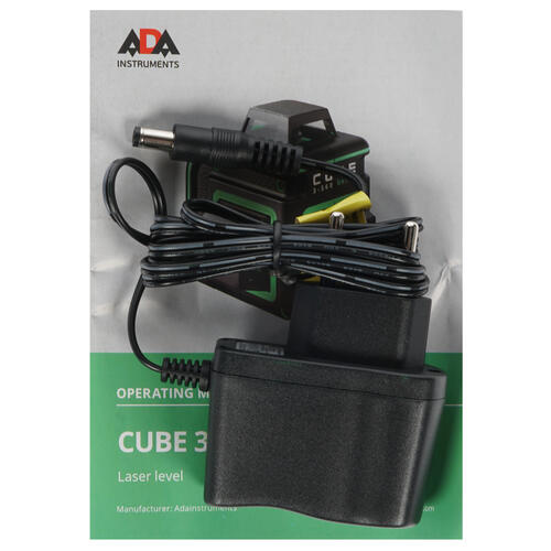 Купить Лазерный нивелир ADA Cube 3-360 Green Basic Edition  8153256. Характеристики, отзывы и цены в Донецке