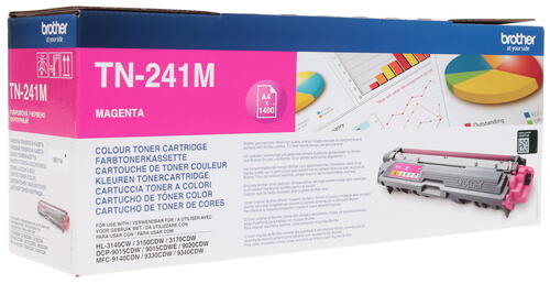 Купить Картридж лазерный Brother TN-241M пурпурный  6613574. Характеристики, отзывы и цены в Донецке