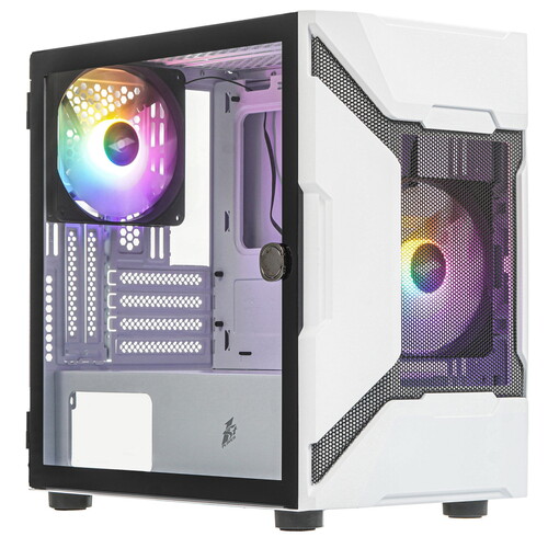 Купить Корпус 1STPLAYER DK D3-A [D3-A-WH-2G6P] белый  5481541. Характеристики, отзывы и цены в Донецке