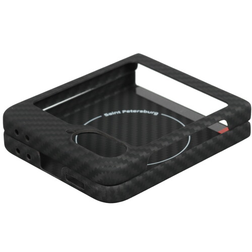 Купить Накладка  VLP Kevlar Case MagSafe для Samsung Galaxy Z Flip6 черный  5472316. Характеристики, отзывы и цены в Донецке