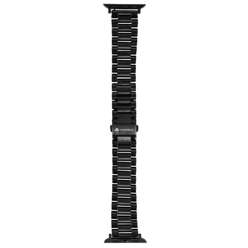Купить Ремешок Lyambda для Apple Watch 38/ 40/ 41mm черный  9252313. Характеристики, отзывы и цены в Донецке