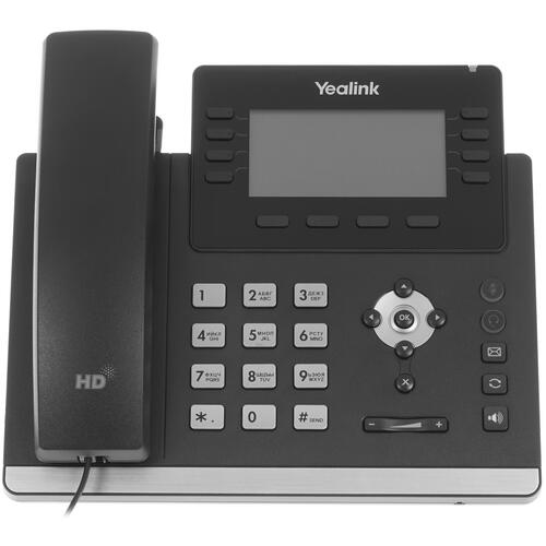 Купить Телефон VoIP Yealink SIP-T43U черный  1624580. Характеристики, отзывы и цены в Донецке