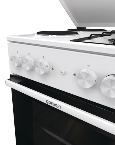 Купить Комбинированная плита Gorenje GK5A12WG белый  9179721. Характеристики, отзывы и цены в Донецке