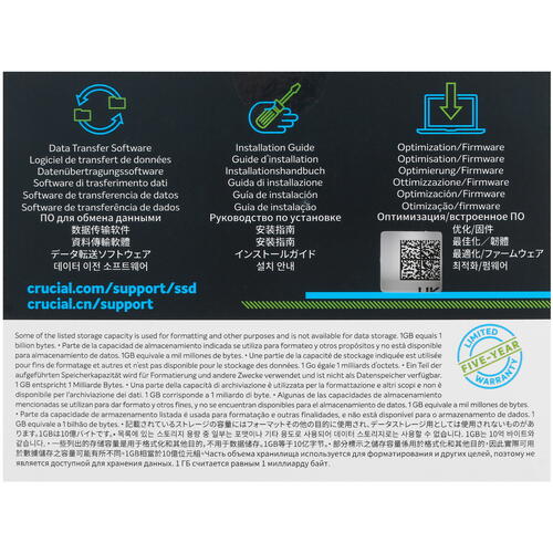 Купить 250 ГБ 2.5" SATA накопитель Crucial MX500  5073027. Характеристики, отзывы и цены в Донецке