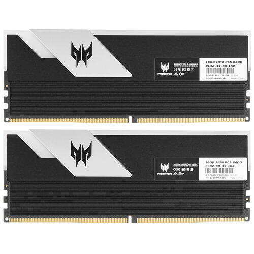 Купить Оперативная память Acer Predator Vesta II RGB [BL.9BWWR.380] 32 ГБ  5447182. Характеристики, отзывы и цены в Донецке