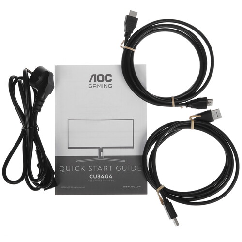 Купить 34" Монитор AOC CU34G4 черный  5622849. Характеристики, отзывы и цены в Донецке