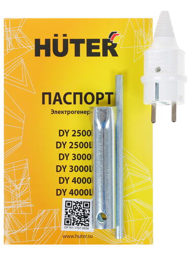 Купить Электрогенератор   бензиновый Huter DY4000L  6717380. Характеристики, отзывы и цены в Донецке
