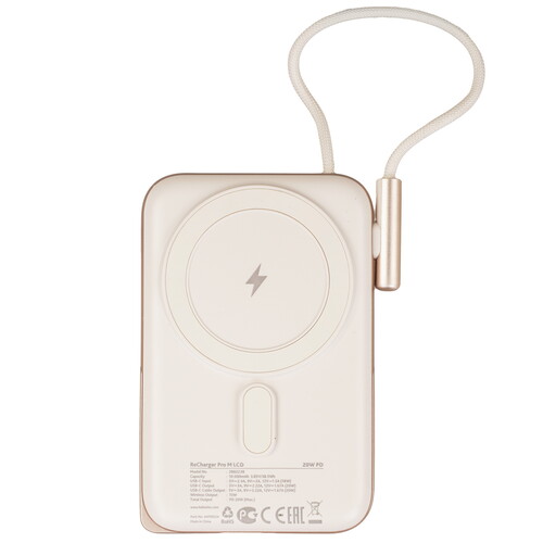 Купить Портативный аккумулятор TTEC ReCharger Pro M белый  9202701. Характеристики, отзывы и цены в Донецке