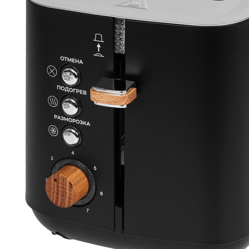 Купить Тостер Endever Skyline ST-124 черный  9190493. Характеристики, отзывы и цены в Донецке