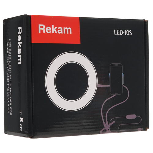 Купить Кольцевая лампа Rekam LED-10s  4743704. Характеристики, отзывы и цены в Донецке