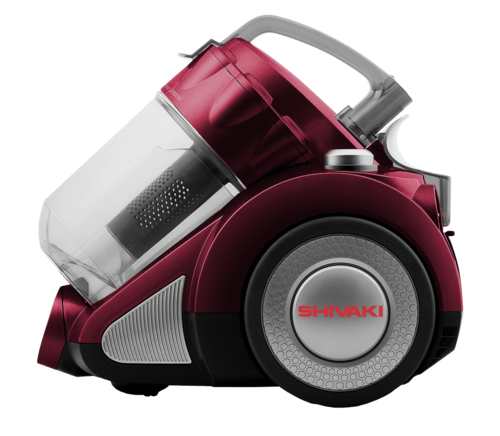 Купить Пылесос Shivaki VCC 0220 красный  9289542. Характеристики, отзывы и цены в Донецке