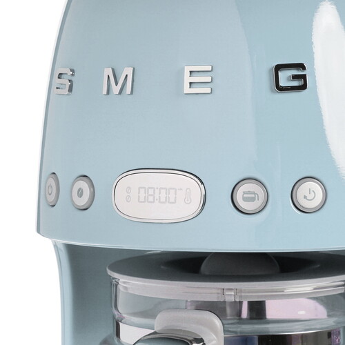 Купить Кофеварка капельная SMEG DCF02PBEU голубой  5313373. Характеристики, отзывы и цены в Донецке