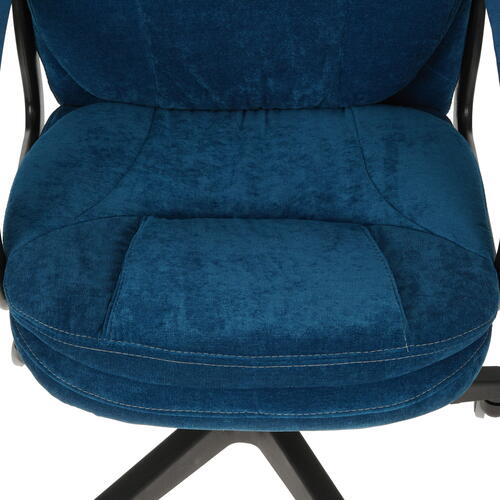 Купить Кресло офисное Бюрократ CH-868N Fabric Velvet 29 синий  5043913. Характеристики, отзывы и цены в Донецке