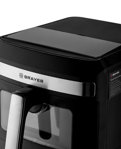 Купить Аэрогриль BRAYER 2051BR черный  9320810. Характеристики, отзывы и цены в Донецке