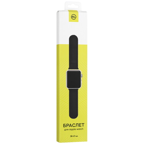 Купить Ремешок Red Line для Apple Watch 38/ 40/ 41mm черный  5607900. Характеристики, отзывы и цены в Донецке