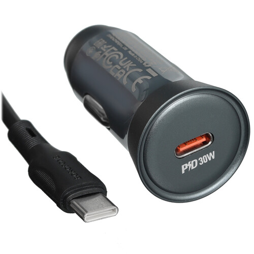 Купить Автомобильное ЗУ Borofone BZ26 серый  5490736. Характеристики, отзывы и цены в Донецке