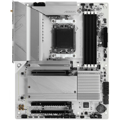 Купить Материнская плата GIGABYTE B650 AORUS ELITE AX ICE  5438136. Характеристики, отзывы и цены в Донецке
