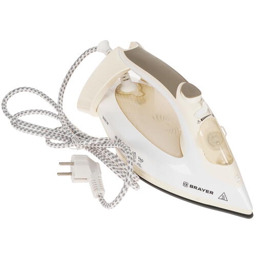 Купить Утюг BRAYER BR4014 бежевый  9055906. Характеристики, отзывы и цены в Донецке