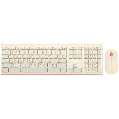 Купить Клавиатура+мышь беспроводная   Acer OCC200 бежевый  5098479. Характеристики, отзывы и цены в Донецке