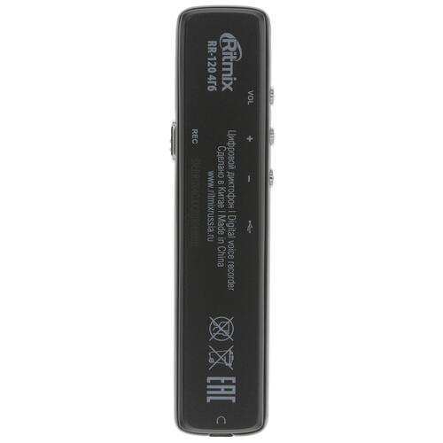 Купить Диктофон Ritmix RR-120  1277019. Характеристики, отзывы и цены в Донецке