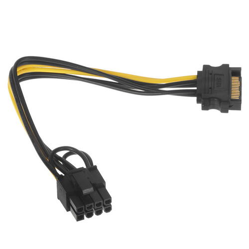 Купить Переходник для питания Cablexpert CC-PCIE-SATA-20CM  5452352. Характеристики, отзывы и цены в Донецке