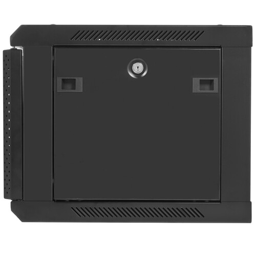 Купить Шкаф коммутационный Hyperline [TWB-0645-GP-RAL9004]  4710638. Характеристики, отзывы и цены в Донецке