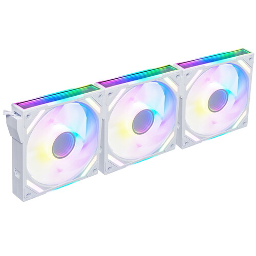 Купить Комплект вентиляторов XASTRA FS120W ARGB [FS120-3WA-SXX-GL] белый  5615605. Характеристики, отзывы и цены в Донецке