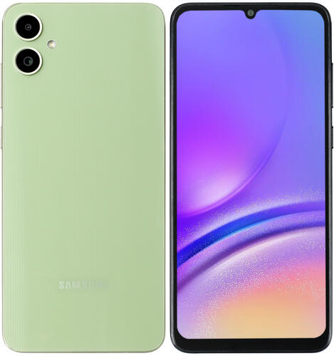 Купить 6.7" Смартфон Samsung Galaxy A05 64 ГБ зеленый  9046315. Характеристики, отзывы и цены в Донецке