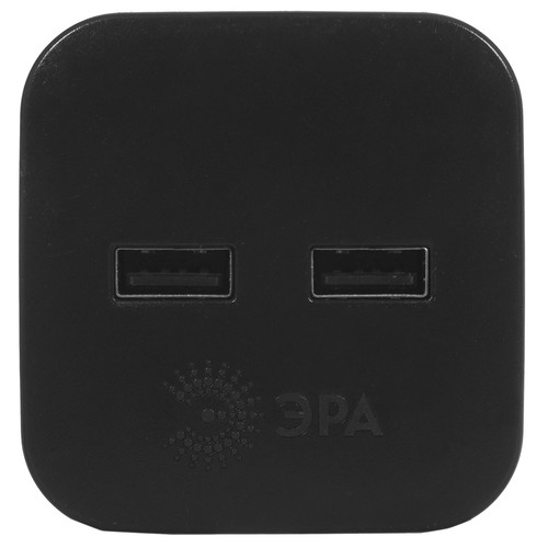 Купить Разветвитель ЭРА SP-2-USB-B черный  5400639. Характеристики, отзывы и цены в Донецке