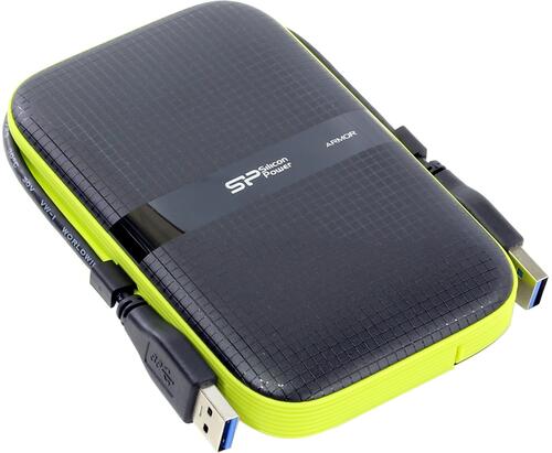 Купить 4 ТБ Внешний HDD Silicon Power Armor A60 [SP040TBPHDA60S3K]  1049332. Характеристики, отзывы и цены в Донецке