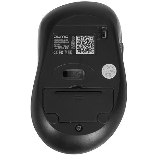 Купить Мышь беспроводная QUMO Office Line Black M78  4827113. Характеристики, отзывы и цены в Донецке