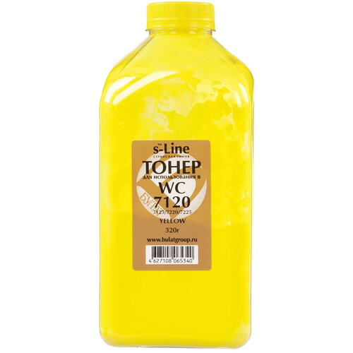 Купить Тонер Булат EARXWC7120110 желтый  5601194. Характеристики, отзывы и цены в Донецке