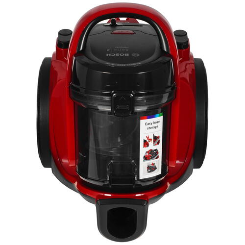 Купить Пылесос Bosch BGC05AAA2 красный  8120836. Характеристики, отзывы и цены в Донецке