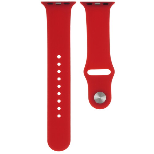 Купить Ремешок Zibelino для Apple Watch 38/ 40/ 41mm красный  9273305. Характеристики, отзывы и цены в Донецке