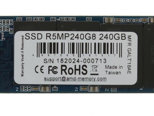 Купить 240 ГБ M.2 NVMe накопитель AMD Radeon R5 Series [R5MP240G8]  1249062. Характеристики, отзывы и цены в Донецке