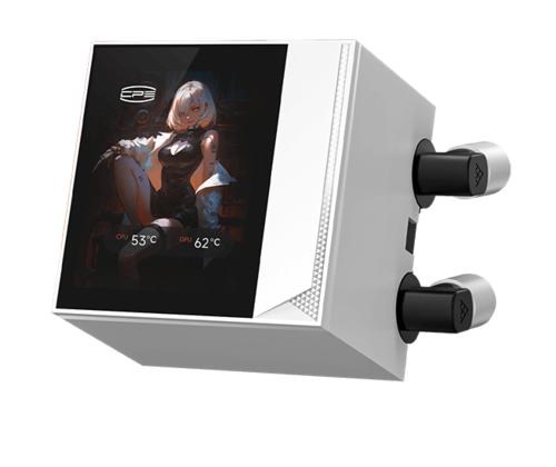 Купить Система охлаждения PCCooler DC360 Pro ARGB Display  белая  5620891. Характеристики, отзывы и цены в Донецке