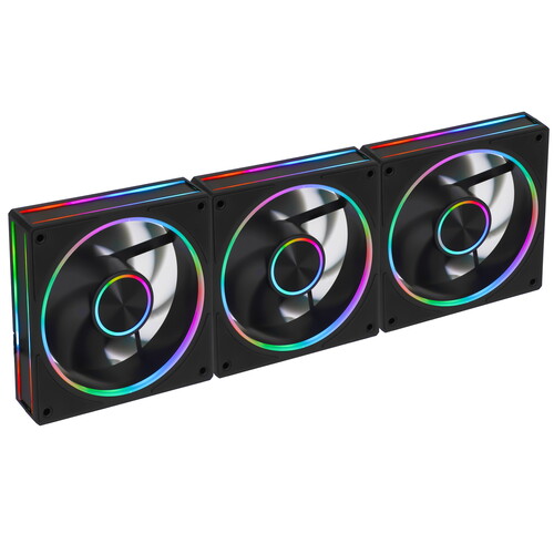 Купить Комплект вентиляторов 4FAN F66 [F6612B3] черный  9291294. Характеристики, отзывы и цены в Донецке