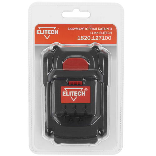 Купить Аккумулятор Elitech 1820.127100  9088419. Характеристики, отзывы и цены в Донецке