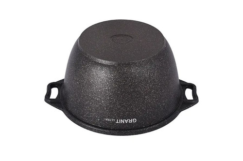 Купить Кастрюля Kukmara Granit Ultra кго42а 4 л 26 см серый  4841277. Характеристики, отзывы и цены в Донецке