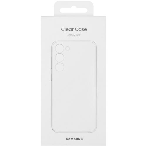 Купить Накладка  Samsung Clear Case для Samsung Galaxy S23+ прозрачный  5096569. Характеристики, отзывы и цены в Донецке