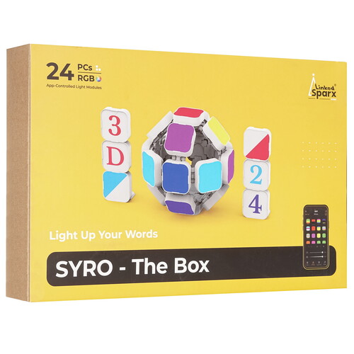 Купить Декоративный светильник SYRO Bricks The Box 3D белый  5492110. Характеристики, отзывы и цены в Донецке