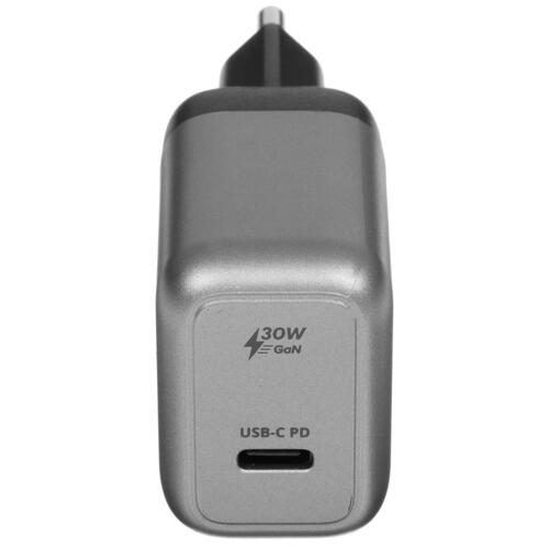 Купить Сетевое зарядное устройство Satechi 30W USB-C PD Wall Charger серый  9073281. Характеристики, отзывы и цены в Донецке