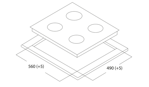 Купить Комбинированная варочная поверхность Oasis P-MRK31  9136671. Характеристики, отзывы и цены в Донецке