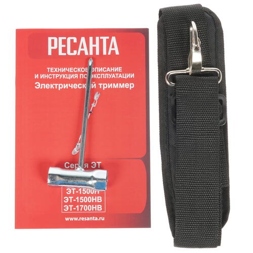 Купить Триммер электрический Ресанта ЭТ-1500НВ  5305524. Характеристики, отзывы и цены в Донецке